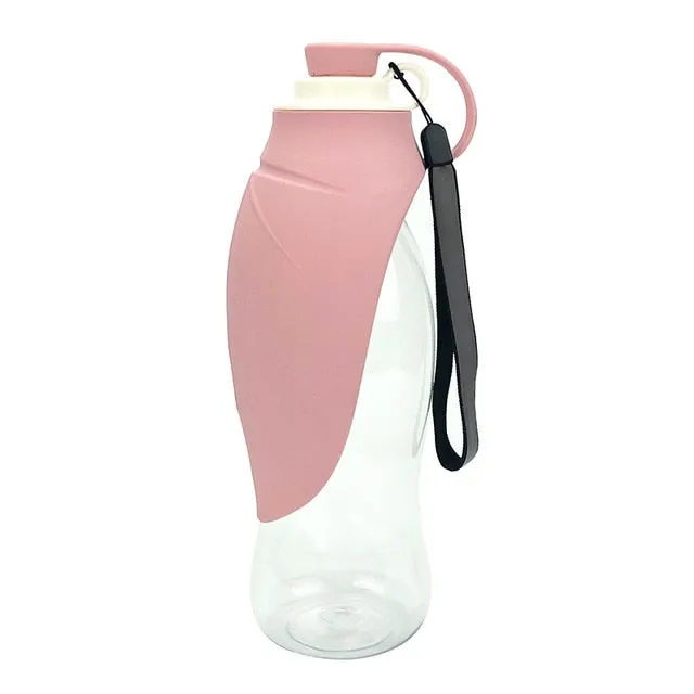 Portable Dog Foldable Leaf Water Bottle / Water Bowl