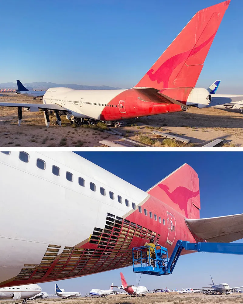 Qantas Boeing 747-400 - PLANETAGS TAIL #VH-OJP