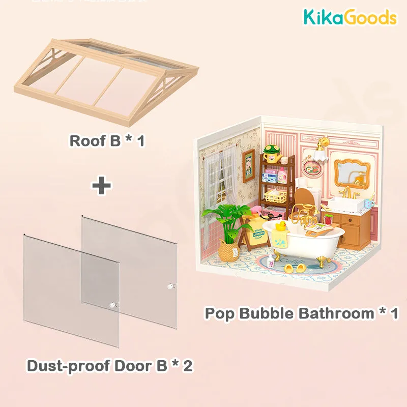 Rolife Super Creator DIY Miniature House - Pop Bubble Bathroom