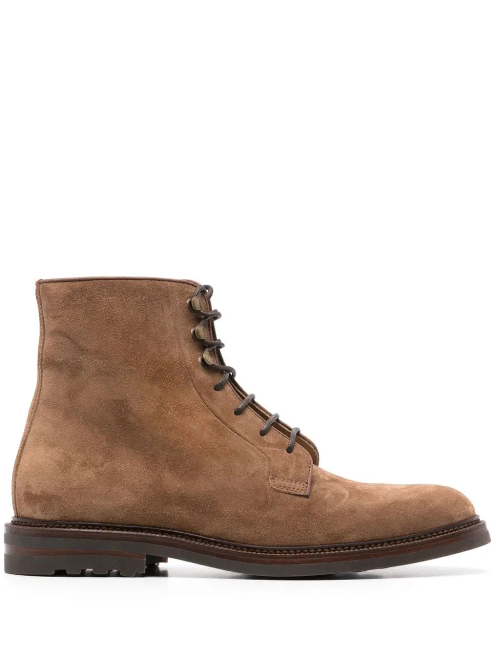 SUEDE LACE-UP BOOT