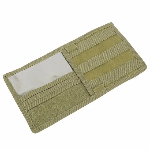 Tactical MOLLE Vehicle Visor Panel Car Sun Vis Outdoor Vehicle for Organizer CD Bag Auto Gear Accessories Travel Kits