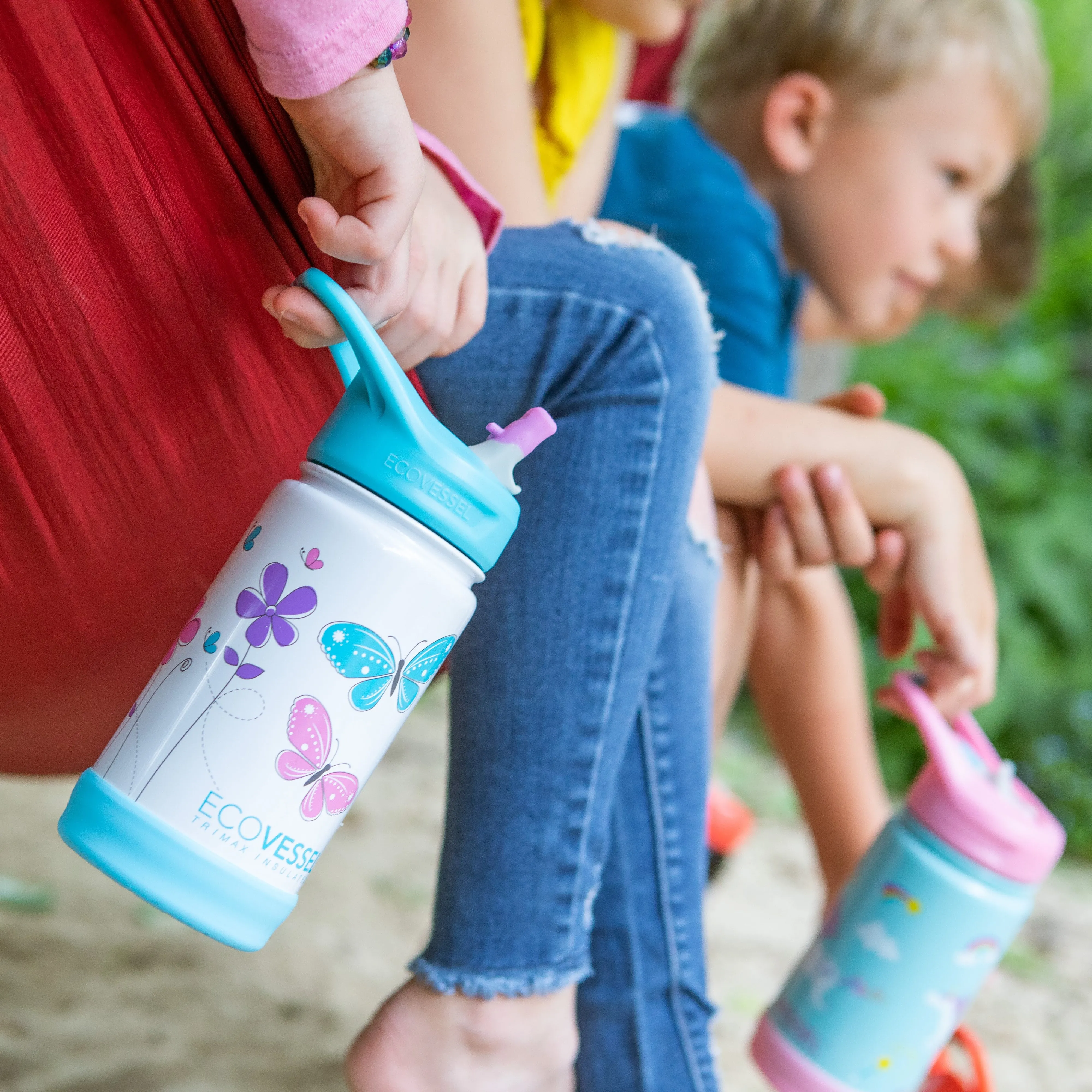 The Frost - 12 oz Kids Bottle with Straw Top