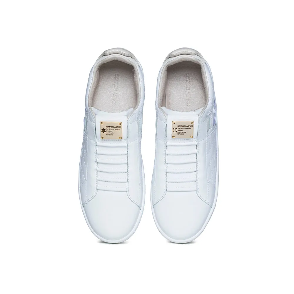 Women's Icon SBI White Cream Leather Sneakers 92501-000