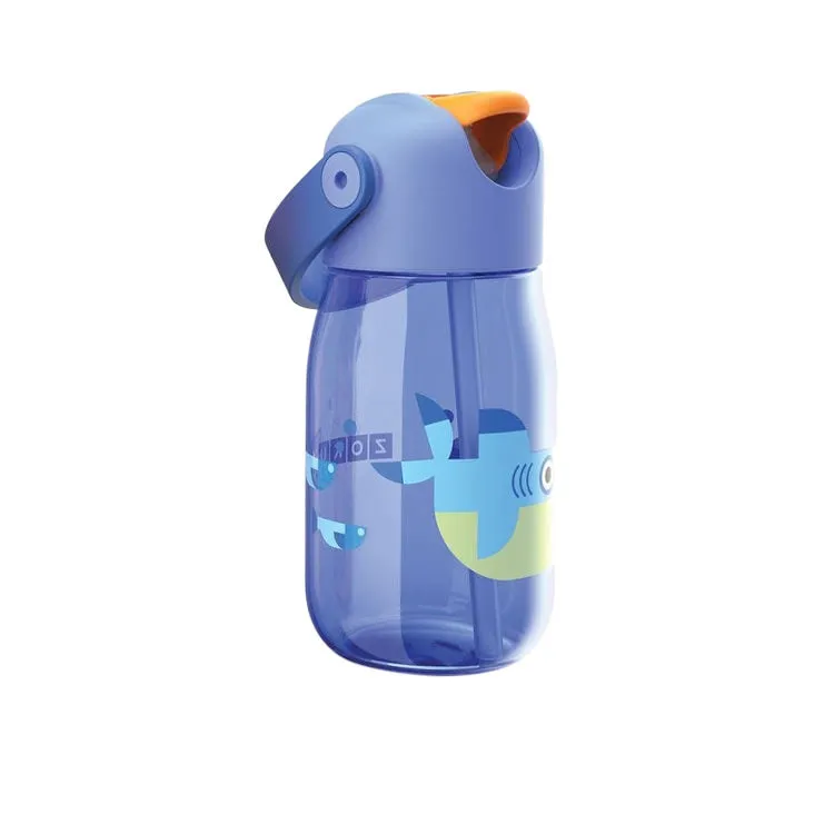 ZOKU Kids Flip Straw Bottle